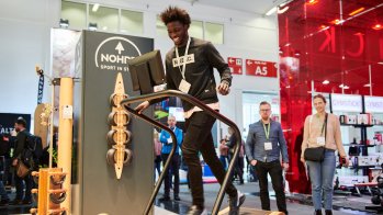 ISPO Munich 2020 - Laufband testen am Nohrd Stand in Halle A6